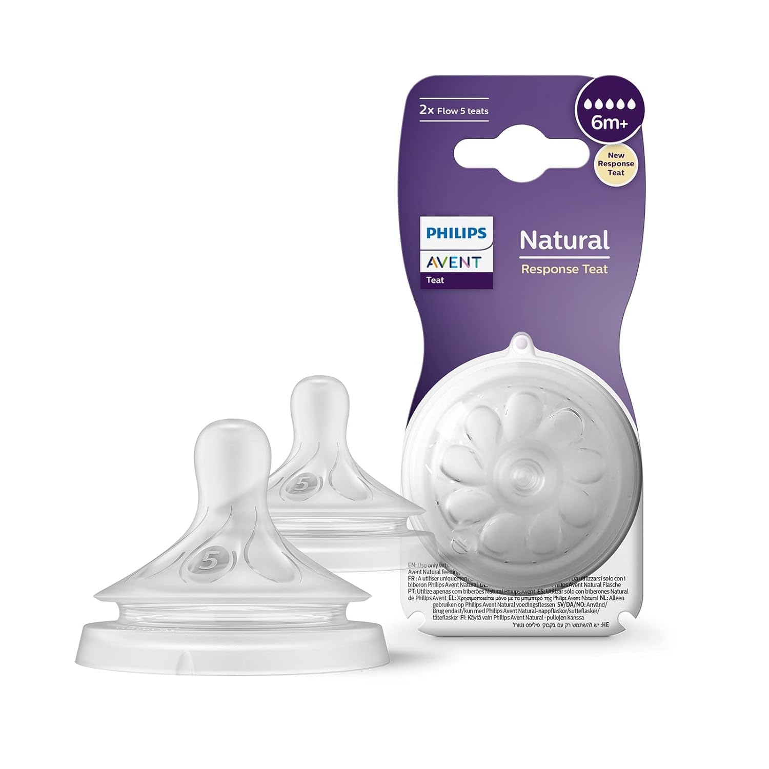 AVENT TETINE NATURAL 6M+