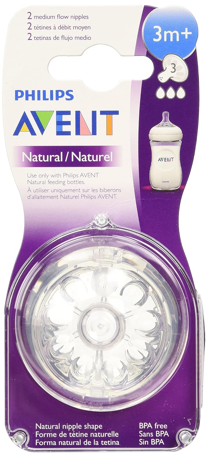AVENT TETINE NATURAL 3M+