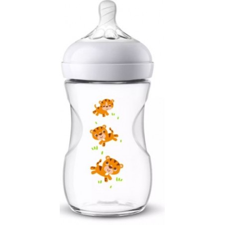 AVENT BIBERON NATURAL 2.0 9OZ TIGERBIBERON NATURAL 2.0 9OZ TIGER