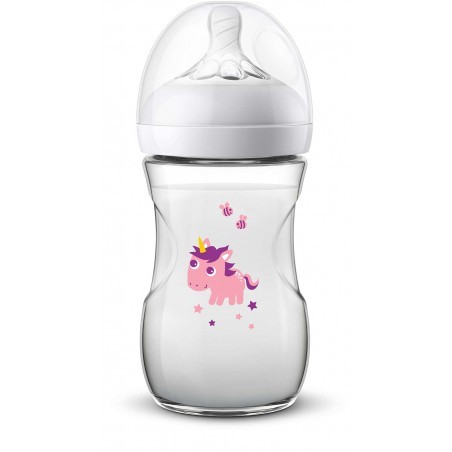 AVENT BIBERON NATURAL 2.0 9OZ UNICORN