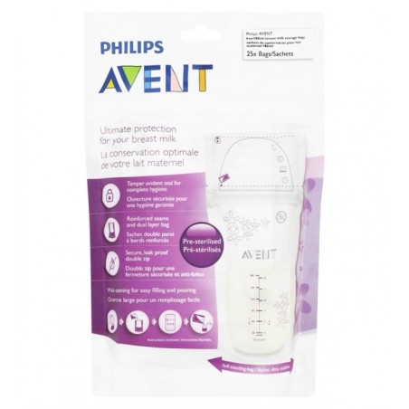 AVENT SACHETS DE CONSERVATION DU LAIT MATERNEL