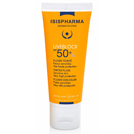 ISISPHARMA UVEBLOCK 50+ TEINTE FLUID