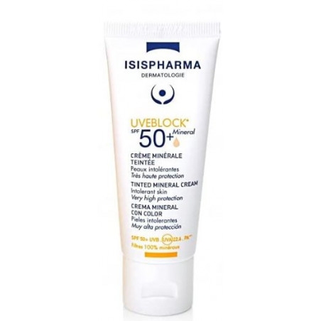 ISISPHARMA  UVEBLOCK 50  MINERAL  TEINTE