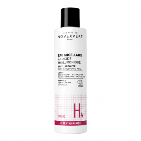 NOVEXPERT EAU MICELLAIRE À L'ACIDE HYALURONIQUE - 200ML