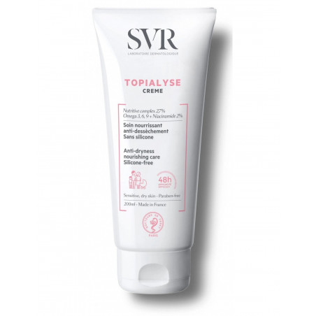 SVR TOPIALYSE CREME EMOLLIENTE 200ML PEAUX SÈCHES À TENDANCE ATOPIQUE