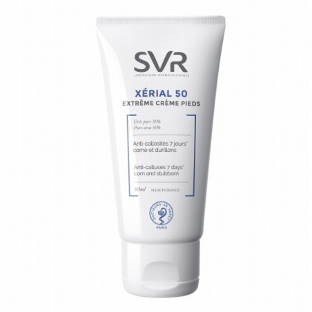 SVR XERIAL 50 EXTREME CREME PIEDS 40ML CALLOSITÉS ET DURILLONS REBELLES