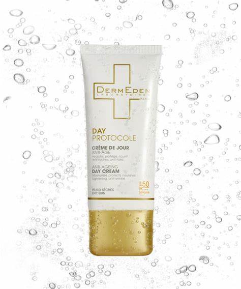 DERMEDEN CRÈME DE JOUR ANTI AGE SPF 50+ PEAUX SÈCHES