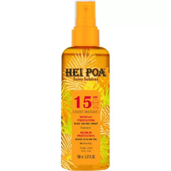 HEI POA HUIL SECHE AU MONOÏ-SPF 15- PARFUM TIARE