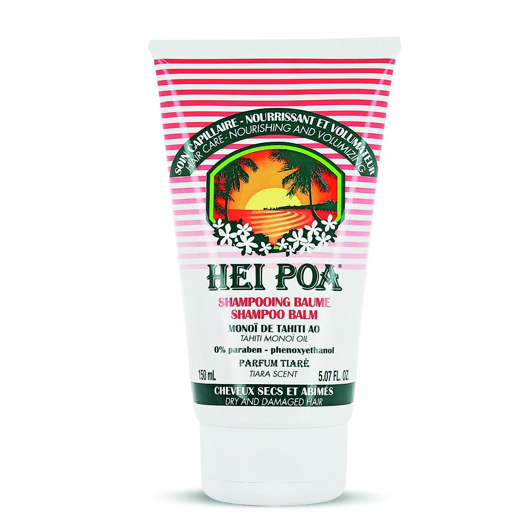 GILBERT – HEI POA SHAMPOING BAUME-NOURISSANT ET VOLUMATEUR-PARFUM TIARE 150ML