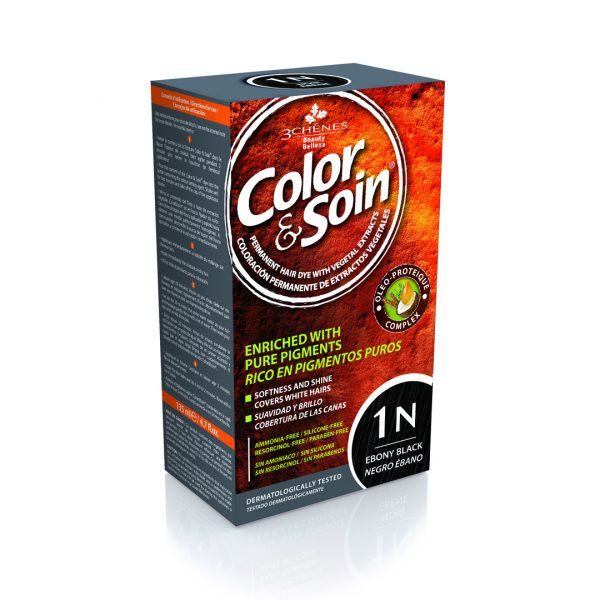 3CHENES COLOR&SOIN NOIR EBENE 1N