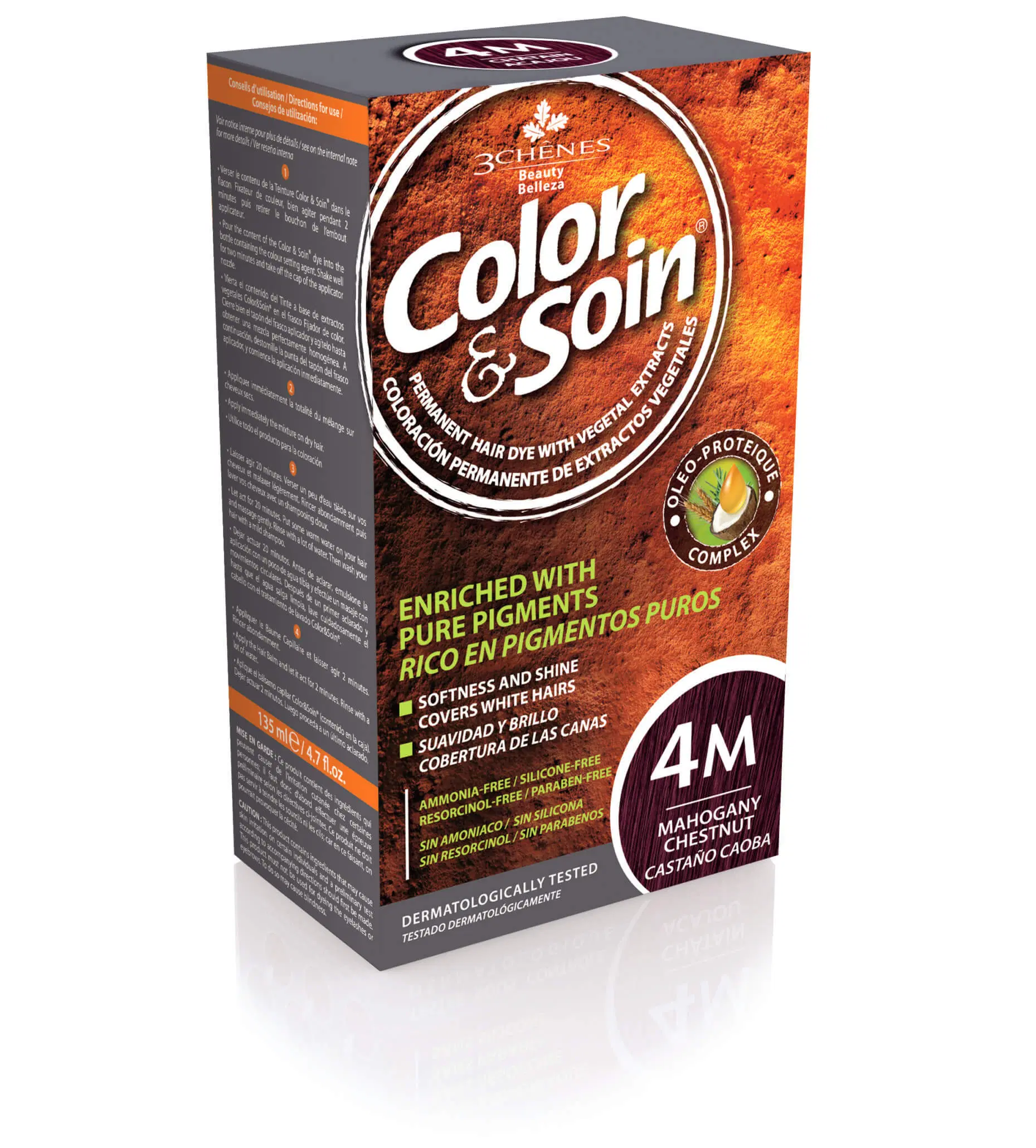 3CHENES COLOR&SOIN CHATAIN CLAIR  4M