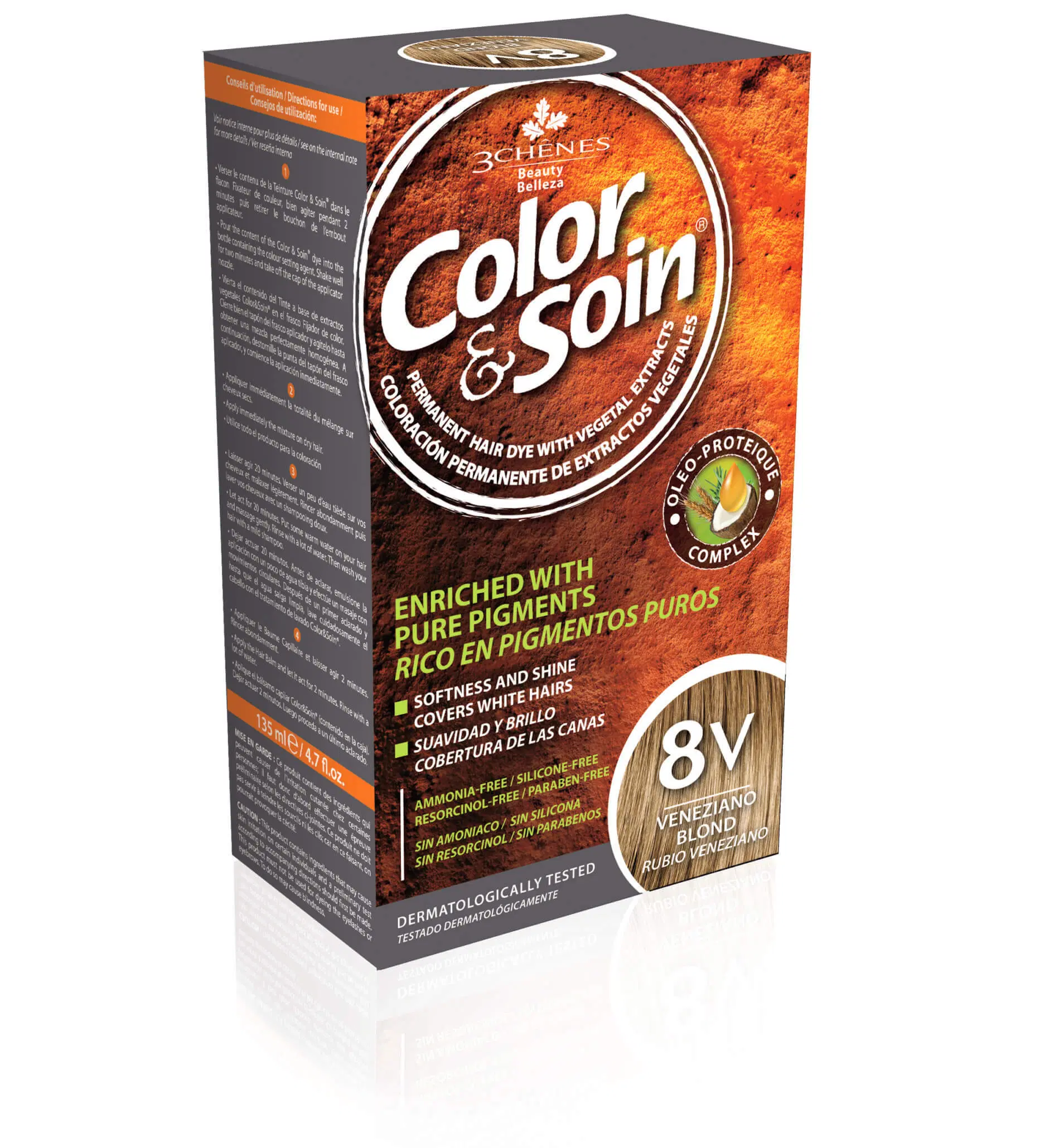 3CHENES COLOR&SOIN BLOND VENEZIANO 8V