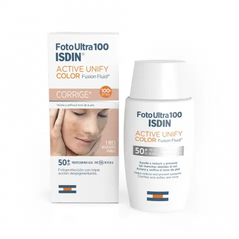 ISDIN Fotoultra Active unify color antitaches 50 ml