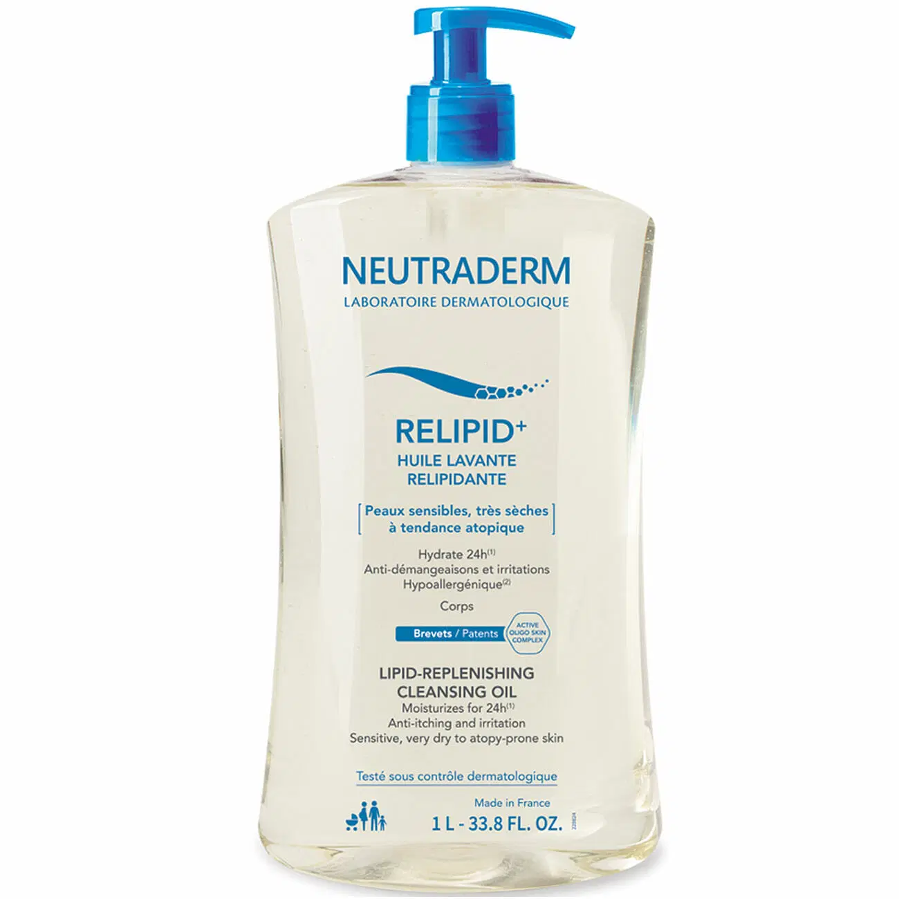 NEUTRADERM HUILE LAVANTE RELIPIDANTE 1L
