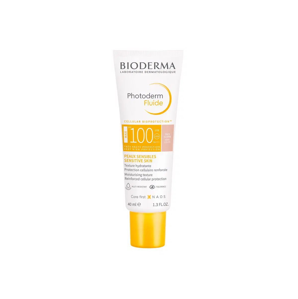 SOLAIRE PHOTODERM FLUIDE MAX SPF100 TRES CLAIRE 40 ML