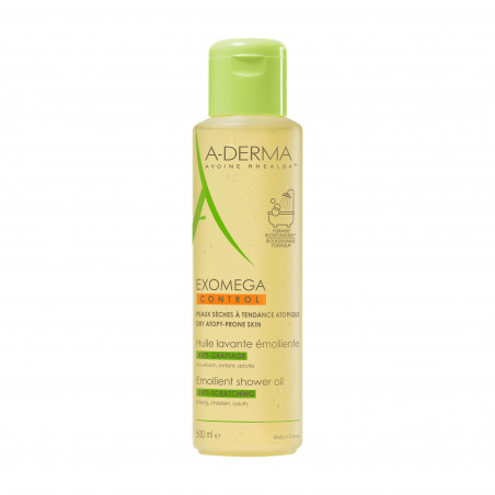 A-DERMA EXOMEGA HUILE LAVANTE ÉMOLLIENTE ANTI-GRATTAGE 500 ML