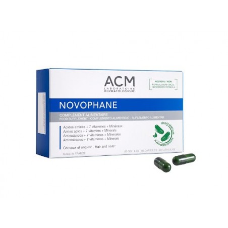 ACM NOVOPHANE ONGLES ET CHEVEUX 60 GÉLULES