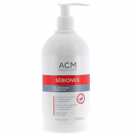 ACM SEBIONEX GEL NETTOYANT 500 ML