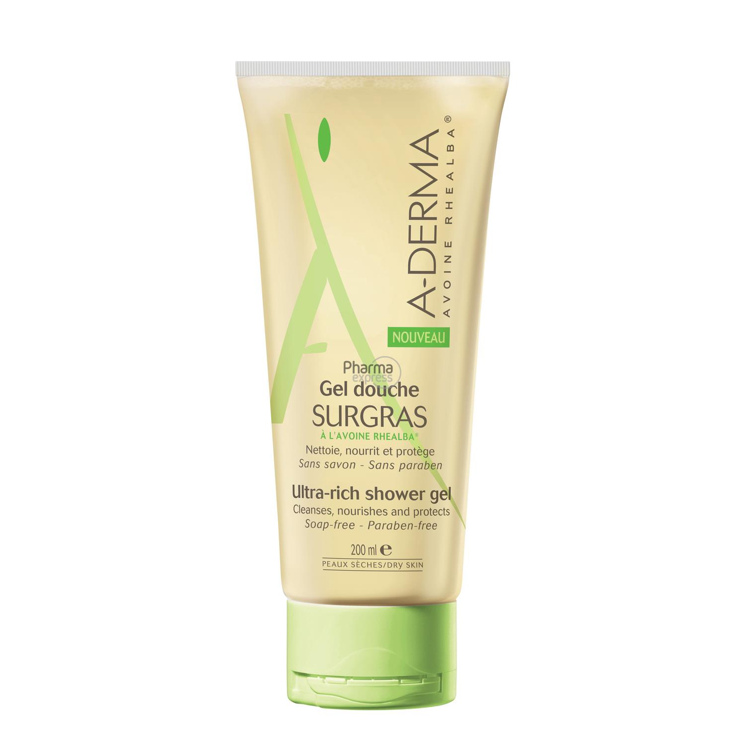 A-DERMA GEL DOUCHE SURGRAS 200ML