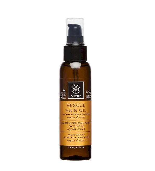 APIVITA RESCUE NOURISH & REPAIR HAIR OIL 100 ML ARGAN