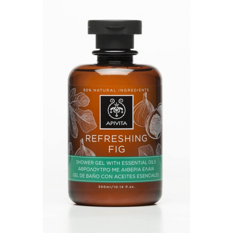 APIVITA GEL DOUCHE RAFRAICHISSANT FIGUE  250 ML