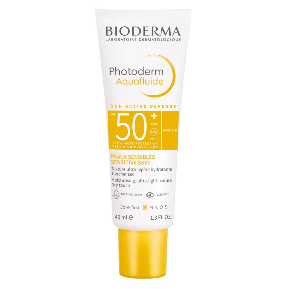 SOLAIRE PHOTODERM AQUAFLUIDE SPF50+ DORE 40 ML