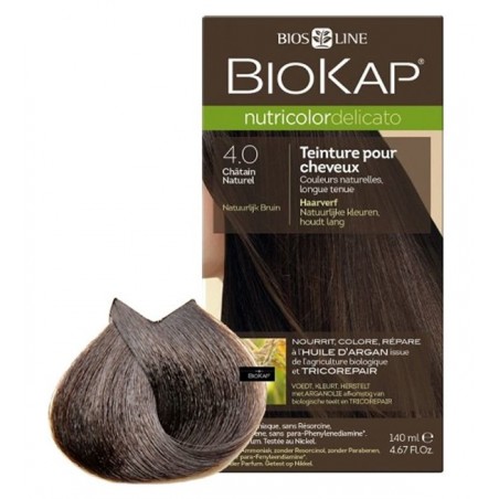 BIOKAP NUTRICOLOR DELICATO 4.0 CHÂTAIN NATUREL