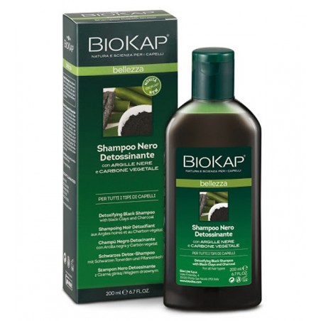 BIOKAP SHAMPOING NOIR DETOXIFIANT BELLEZA 200 ML