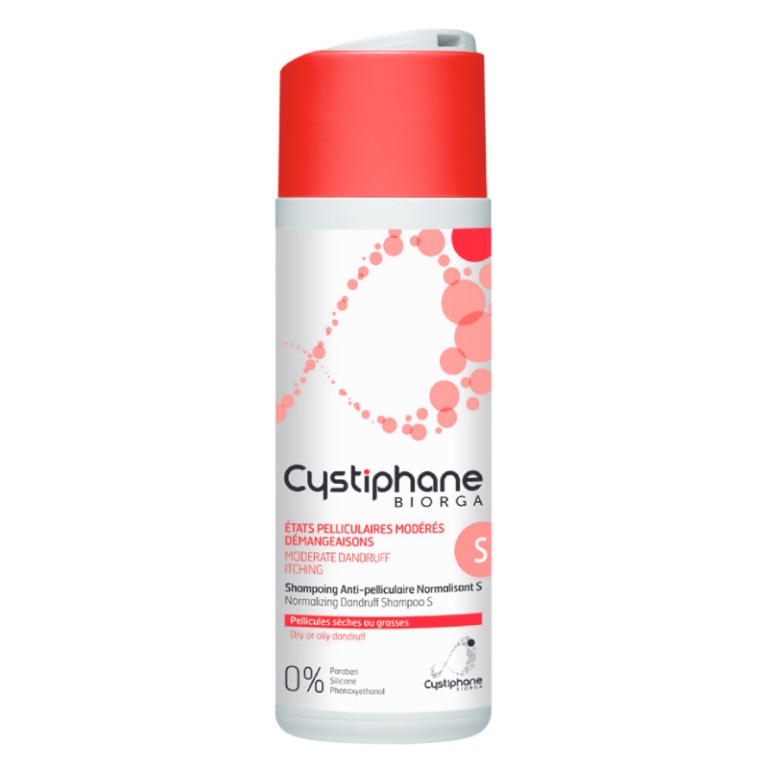 BAILLEUL CYSTIPHANE BIORGA SHAMPOOING ANTI PELLICULAIRE NORMALISANT S 200 ML