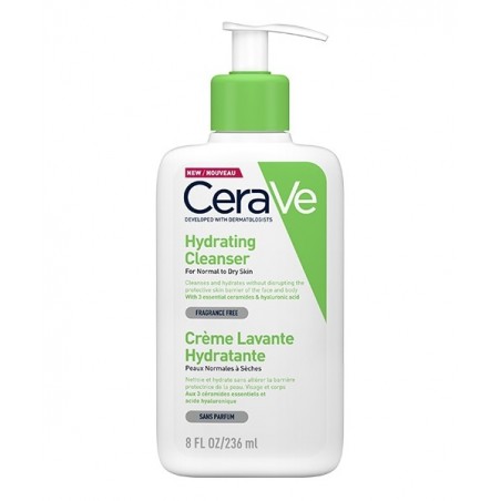 CERAVE CRÈME LAVANTE HYDRATANTE 236ML