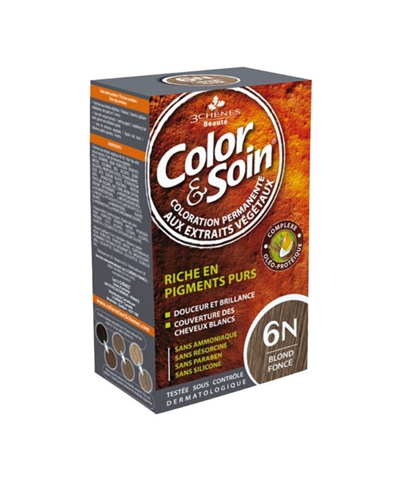 3CHENES COLOR&SOIN BLOND FONCE 6N