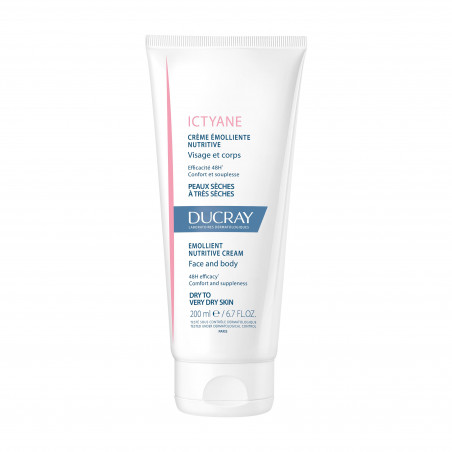 DUCRAY ICTYANE CRÈME ÉMOLLIENTE NUTRITIVE 200 ML