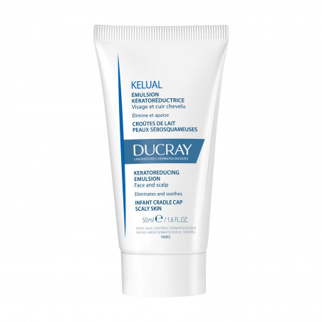 DUCRAY ÉMULSION KÉRATORÉDUCTRICE CRÈME CROÛTES DE LAIT KELUAL 50 ML