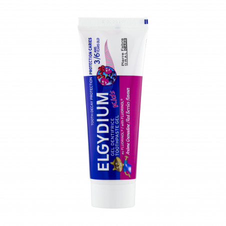 ELGYDIUM KIDS GRENADINE 3/6 ANS - DENTIFRICE ENFANT 50 ML