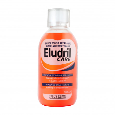 ELGYDIUM ELUDRIL CARE BAIN DE BOUCHE ANTIPLAQUE 500ML