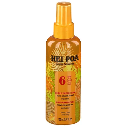 HEI POA HUIL SECHE AU MONOÏ-SPF 6- PARFUM COCO 100ML