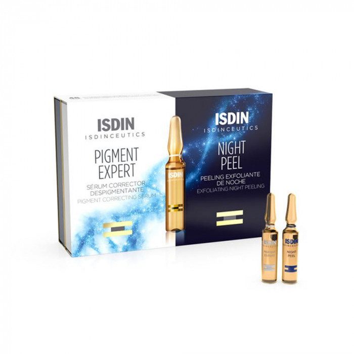 ISDIN Night peel+ pigment expert Amp 10+10