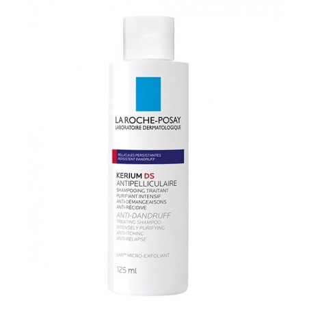 LA ROCHE-POSAY KERIUM DS ANTI PELLICULAIRE INTENSIF 125ML SHAMPOOING CURE MICRO-EXFOLIANT