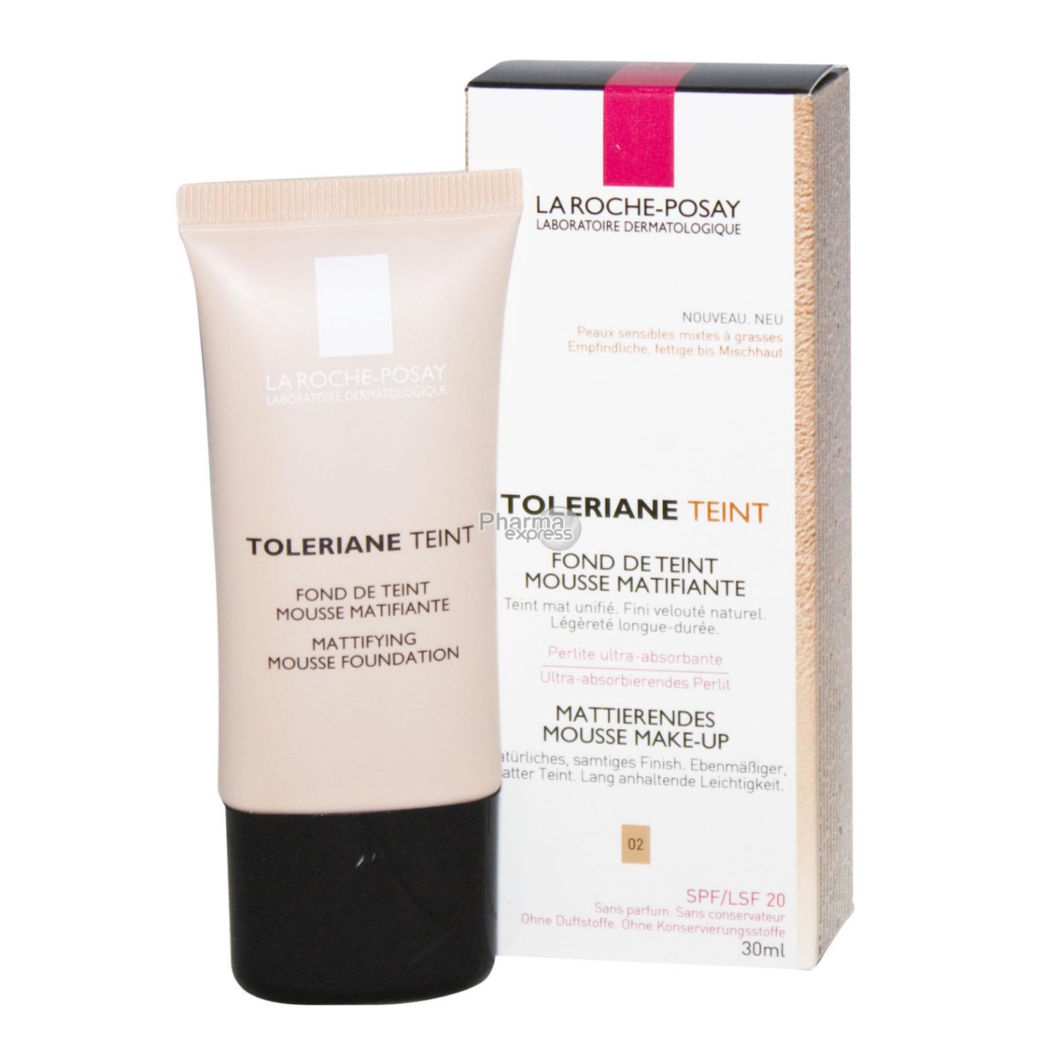 LA ROCHE-POSAY TOLERIANE FDT MOUSSE MATIFIANTE  02