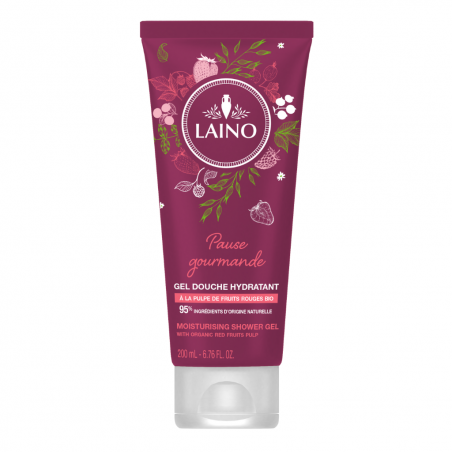 LAINO GEL DOUCHE À LA PULPE DE FRUITS ROUGES 200ML