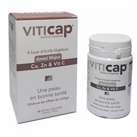 VITICAP ACTIF ET VITAMINES 60GELULES