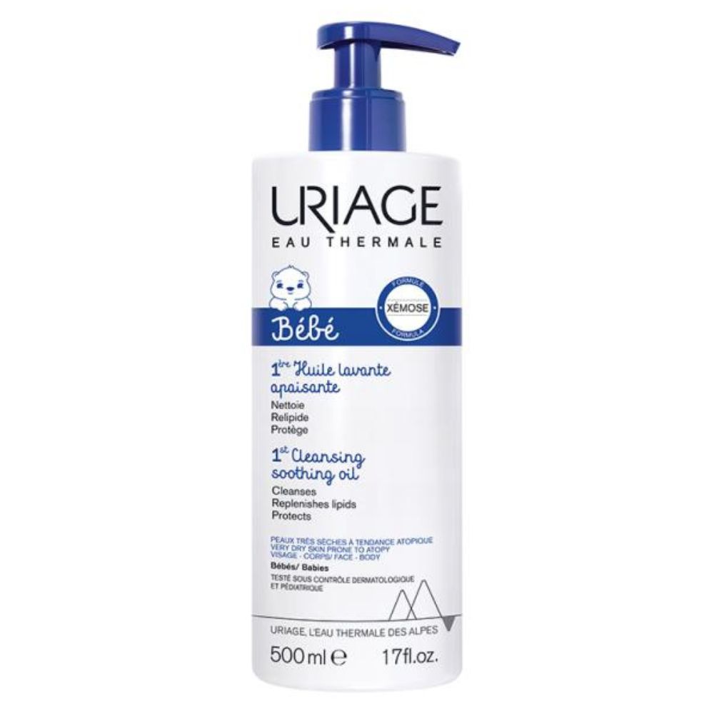 URIAGE BEBE 1ERE HUILE LAVANTE APAISANTE 500 ML