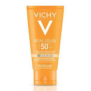 VICHY IDEAL SOLEIL CR TOUCHER SEC TEINTEE IP50+