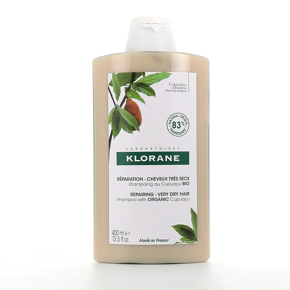 KLORANE SHAMPOING AU CUPUAÇU BIO 400ML