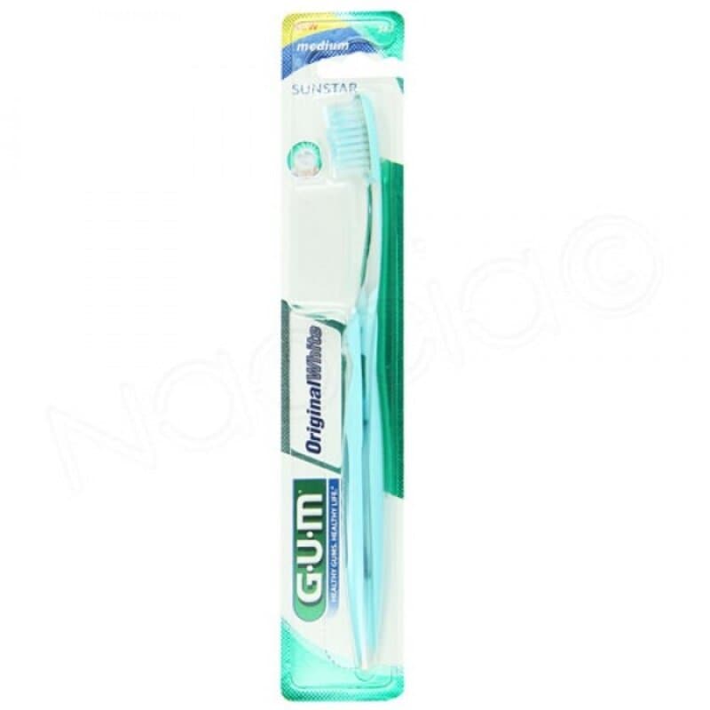GUM B.A.D  ORIGINAL WHITE   Médium        (compacte)