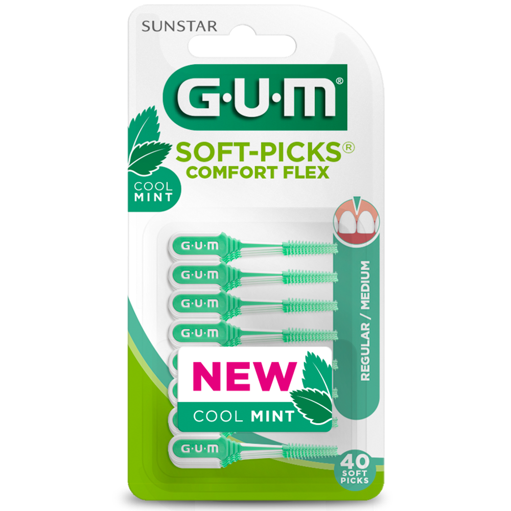 GUM SoftPick ConfortFlex Mentholé Large X40 NEW
