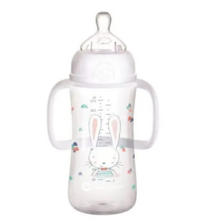BÉBÉ CONFORT BIBERON PP EMOTION AVEC POIGNEES 270 ML - BLANC 8105