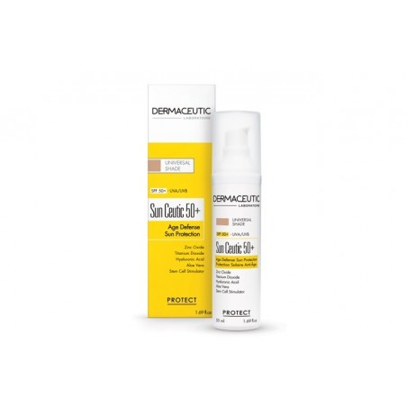 DERMACEUTIC SUN CEUTIC 50+CRÈME SOLAIRE TEINTÉE AGE DÉFENSE 50ML