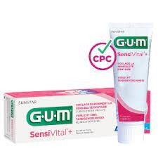 GUM Dentifrice  Sensivital PLUS   75ml     (Dents sensibles)  NEW