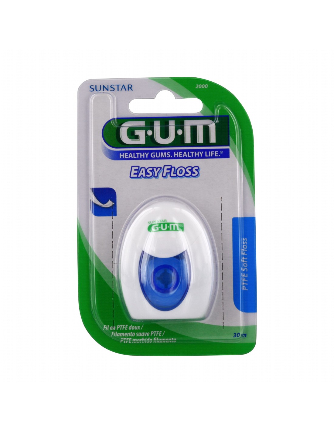 GUM Easy Floss     (Fil en PTFE ultra-résistant /espaces très étroits )